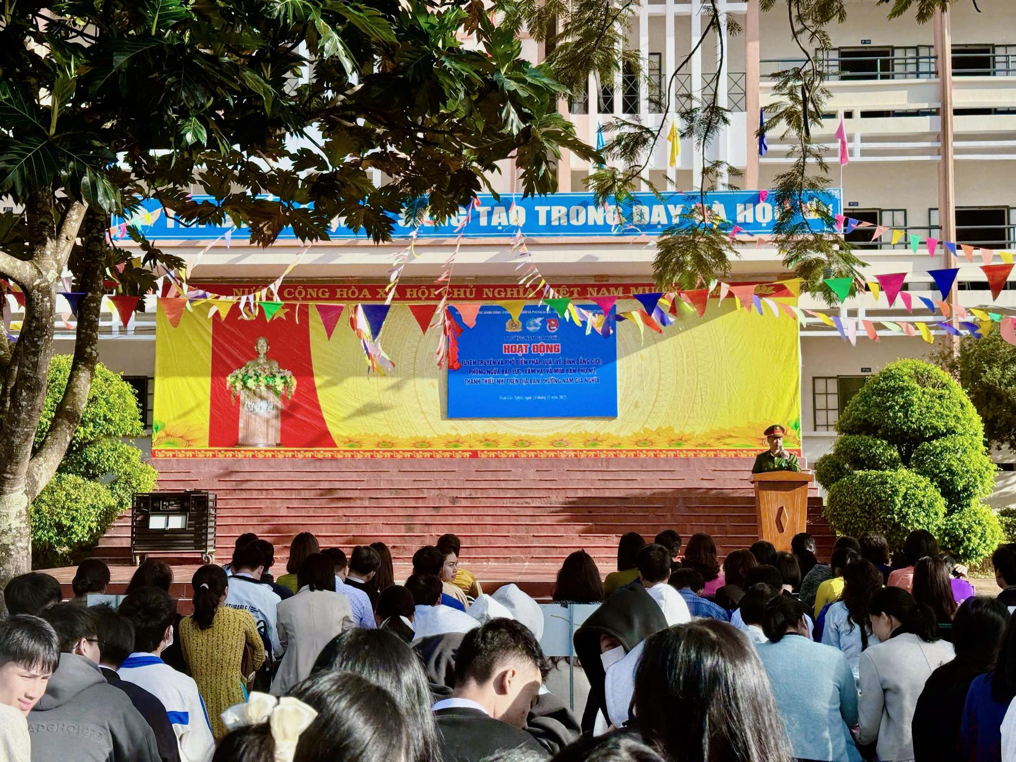 HOẠT ĐỘNG HƯỞNG ỨNG THÁNG HÀNH ĐỘNG VỀ BÌNH ĐĂNG GIỚI, PHÒNG, NGỪA – ỨNG PHÓ BẠO LƯC TRÊN CƠ SỞ GIỚI NĂM 2025